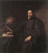 DYCK, Sir Anthony Van Portrait of Father Jean-Charles della Faille, S.J. dfh oil painting on canvas